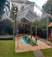 Cobertura cristal para eventos